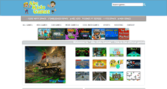 Desktop Screenshot of abckidsgames.net